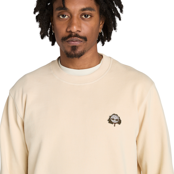 Мъжка блуза Tree Logo Patch Crewneck ANGORA 03 Мъжка блуза Tree Logo Patch Crewneck ANGORA TB0A6HHKEFL 03