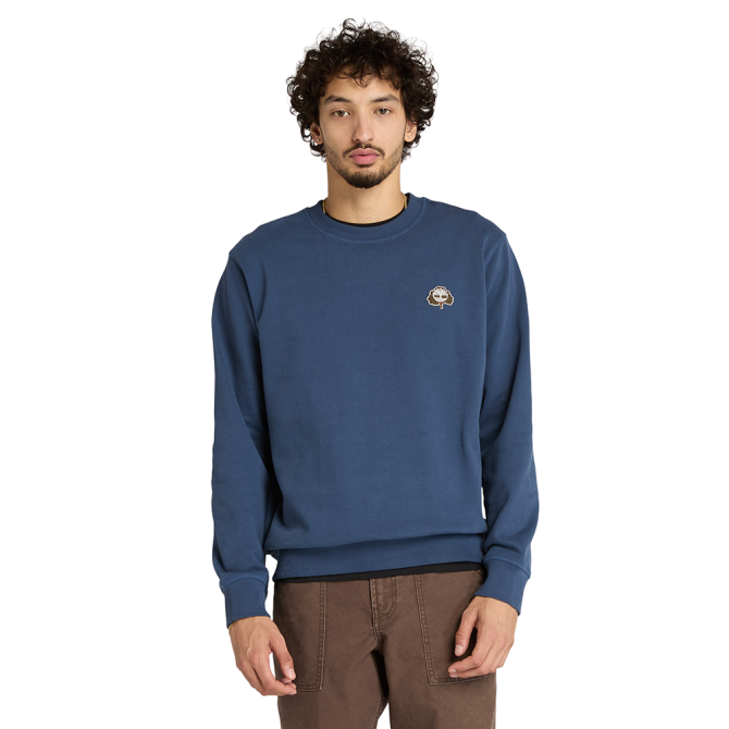 Мъжко горнище Tree Logo Patch Crewneck OCEANA TB0A6HHKEYO 03