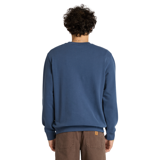 Мъжко горнище Tree Logo Patch Crewneck OCEANA TB0A6HHKEYO 05