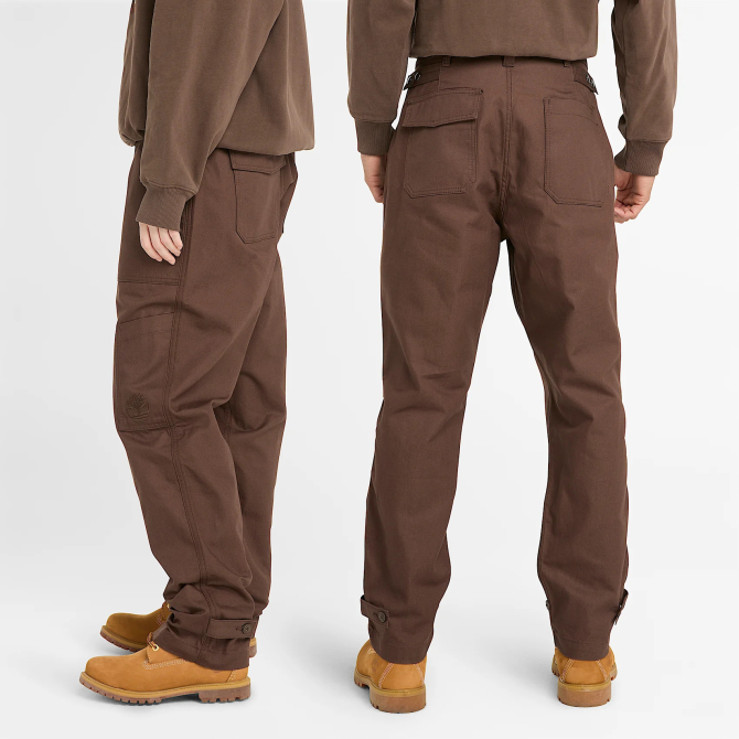 Мъжки панталон All Gender Wide Leg Cargo Trouser in Brown TB0A6X2T243 02