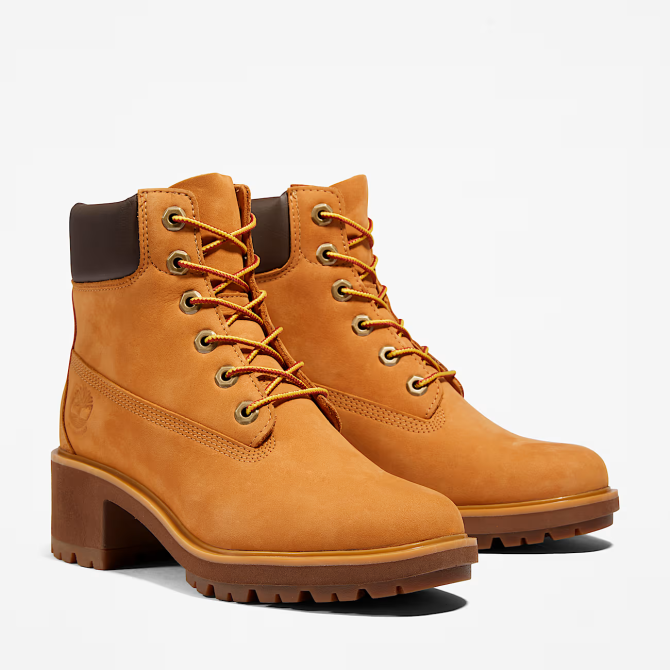 Дамски боти KINSLEY MID LACE UP WATERPROOF BOOT WHEAT TB1A25BS231 02