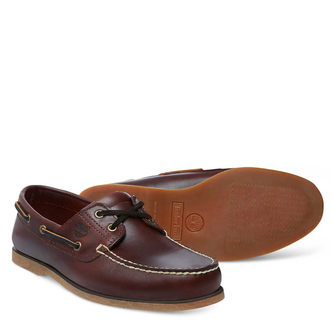 Мъжки мокасини Classic Boat Shoe Brown 25077 02