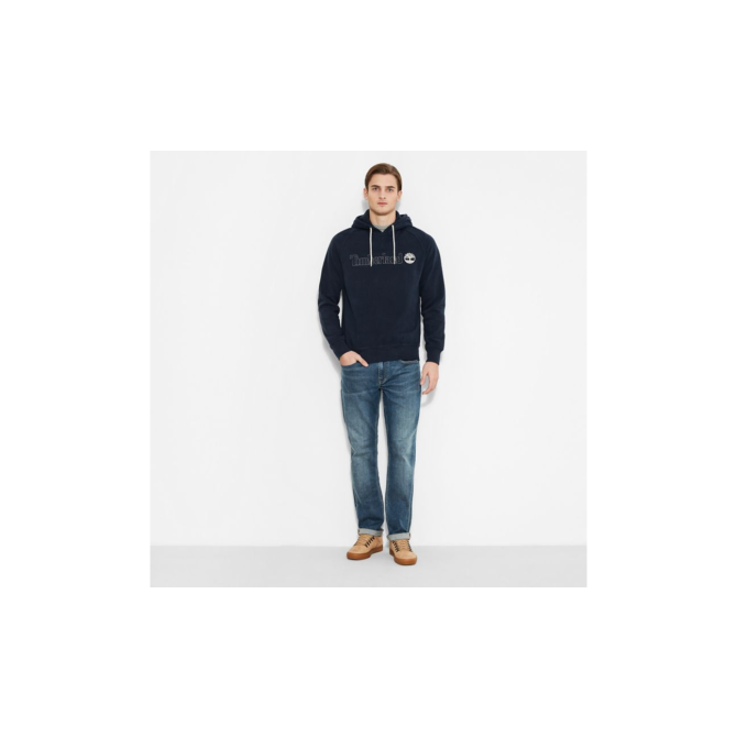 Мъжко горнище Westfield River Hooded Sweatshirt Navy A1LI2433 02