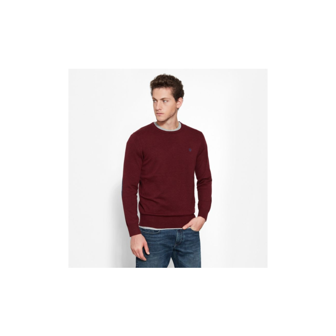 Мъжки пуловер Jones Brook Crew Jumper Red Fleck A1NW5H21 02