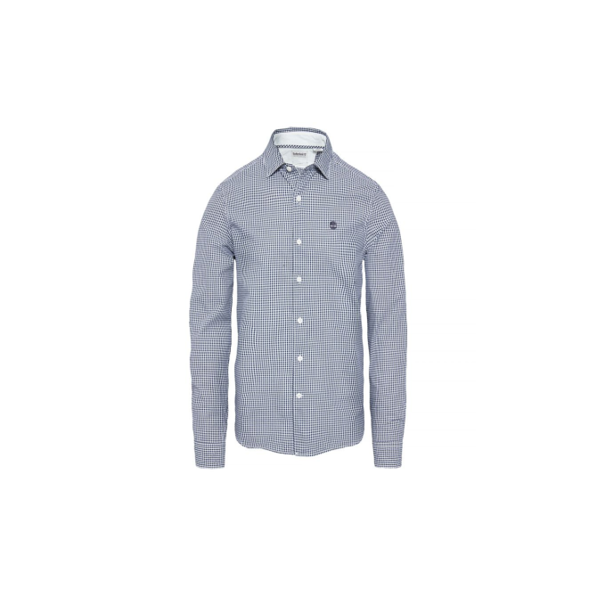 Мъжка риза Suncook River Gingham Shirt Navy A1WNTB68 01