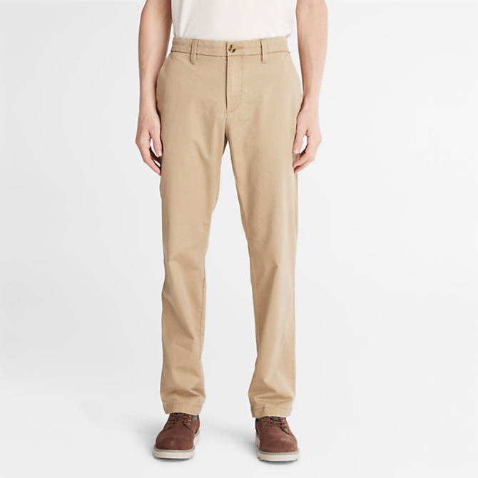 Мъжки панталон Squam Lake Twill Chino Pants for Men in Khaki TB0A2BZA918 01