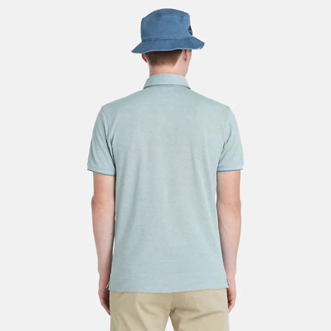 Мъжка тениска Baboosic Brook Oxford Polo for Men in Teal TB0A2DJ5CL6 04