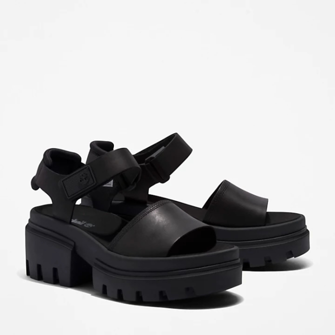 Дамски сандали Everleigh Two-Strap Sandal for Women in Black TB0A5UKZ001 03