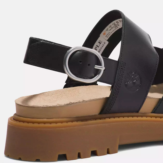 Дамски сандали Clairemont Cross Strap Sandal for Women in Black TB0A61TRW02 05