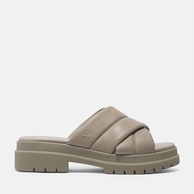 Дамски чехли London Vibe Slide Sandal for Women in Light Grey TB0A63SJEO1 01