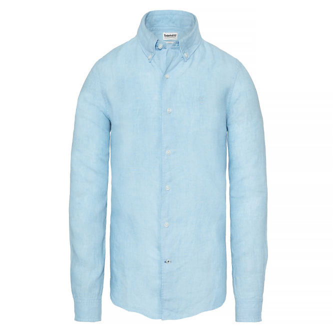 Мъжка риза Mill River Linen Shirt Blue 1KTEI70 01