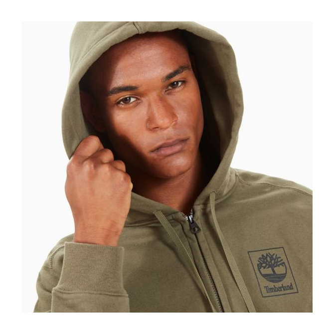 Мъжко горнище Zipped Hoodie Green TB0A1N9CA581 04