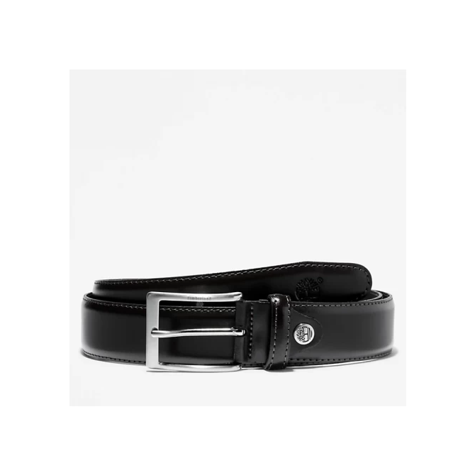 Мъжки колан Classic Squared Buckle Belt for Men in Black TB0A1DF9001 01