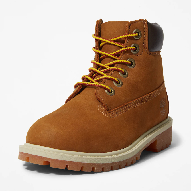 Детски боти Timberland® Premium 6 Inch Lace-up Boot for Youth in Brown TB014749214 05