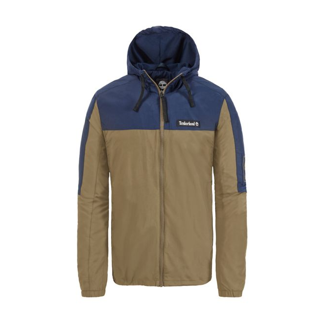 Мъжко яке Zipped Windbreaker Green/Navy TB0A1N8DP431 01