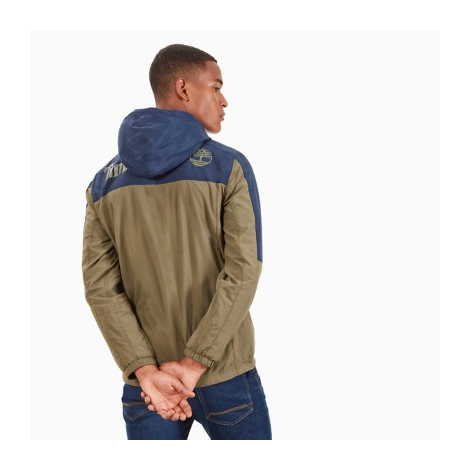 Мъжко яке Zipped Windbreaker Green/Navy TB0A1N8DP431 05