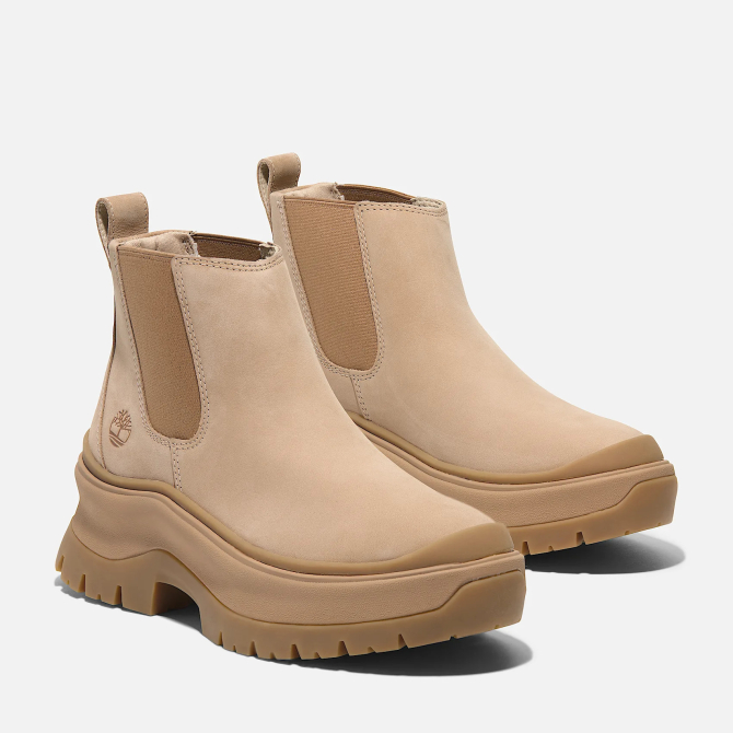 Дамски боти Roxie Lane Chelsea Boot for Women in Beige TB0A28XMEN7 02