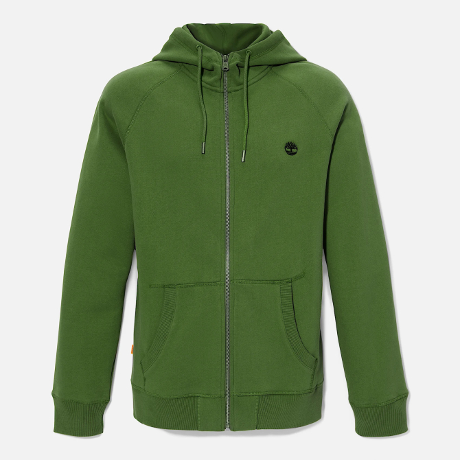 Мъжко горнище Exeter River Full Zip Hoodie for Men in Dark Green TB0A2BNBEIN 05