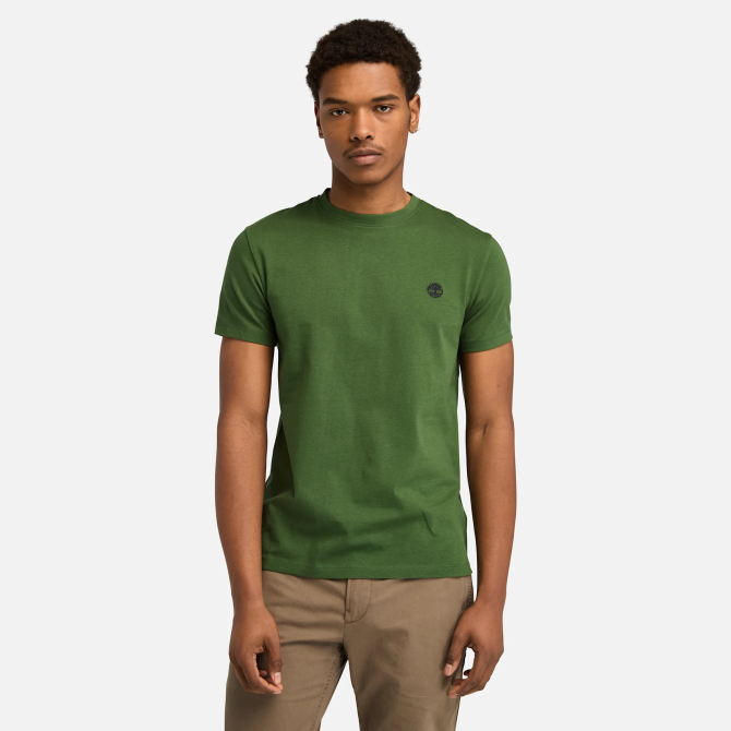 Мъжка тениска Dunstan River T-Shirt for Men in Dark Green TB0A2BPREIN 01