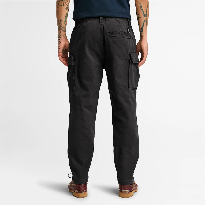 Мъжки панталон Brookline Twill Cargo Trousers for Men in Black TB0A5TVY001 04