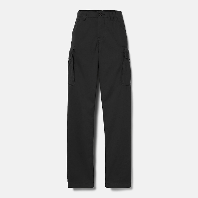 Мъжки панталон Brookline Twill Cargo Trousers for Men in Black TB0A5TVY001 05