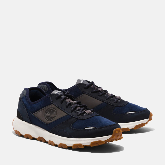 Мъжки обувки Winsor Park Low Lace-Up Trainer for Men in Dark Blue TB0A5YDR019 01