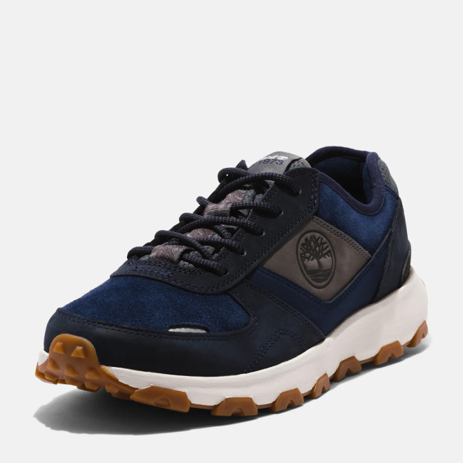 Мъжки обувки Winsor Park Low Lace-Up Trainer for Men in Dark Blue TB0A5YDR019 04