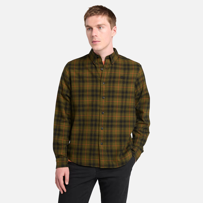 Мъжка риза Solucell Air™ Technology Plaid Shirt for Men in Green TB0A6V7EC68 01