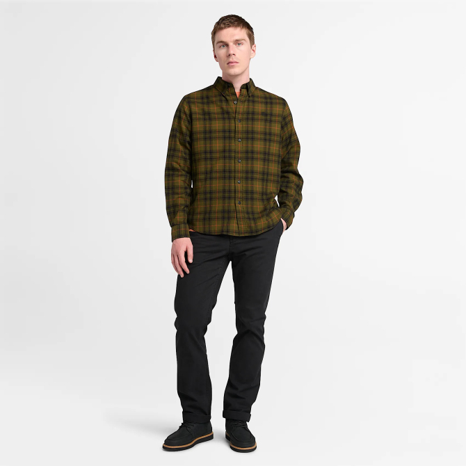 Мъжка риза Solucell Air™ Technology Plaid Shirt for Men in Green TB0A6V7EC68 02