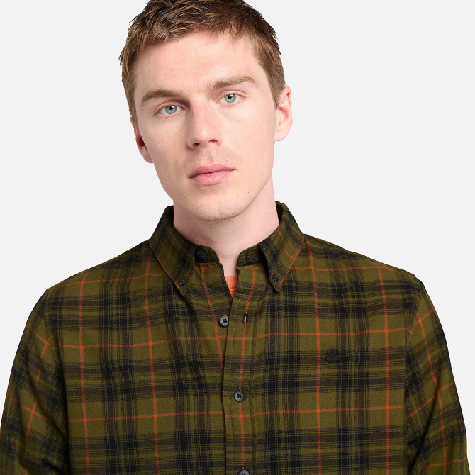 Мъжка риза Solucell Air™ Technology Plaid Shirt for Men in Green TB0A6V7EC68 03