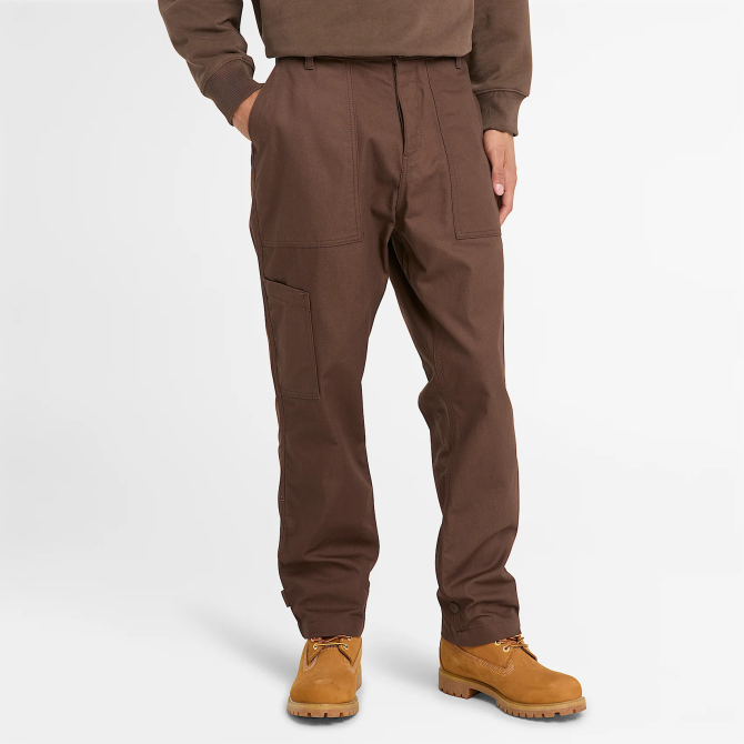 Мъжки панталон All Gender Wide Leg Cargo Trouser in Brown TB0A6X2T243 03