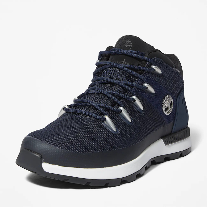 Мъжки обувки Sprint Trekker Mid Lace-Up Waterproof Trainer for Men in Dark Blue TB1A2FXT019 09