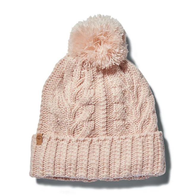 Дамска шапка Autumn Woods Cable Beanie for Women in Light Pink