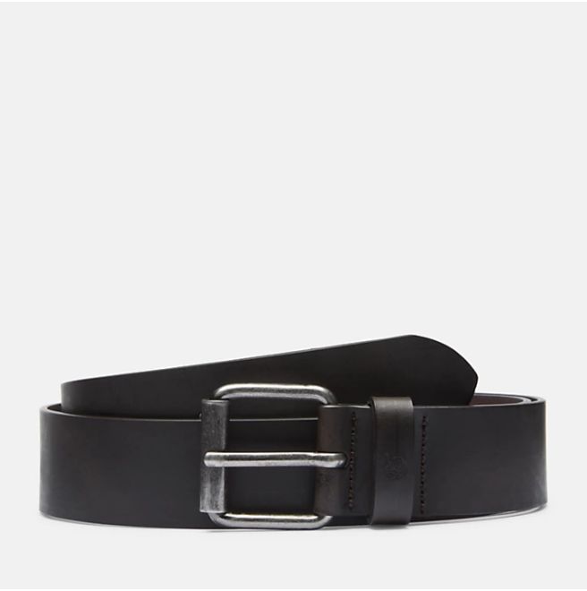 Мъжки колан Leather Belt for Men in Dark Brown