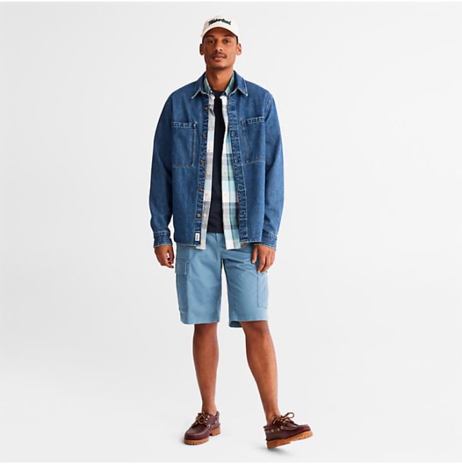 Мъжки панталон Outdoor Heritage Cargo Shorts for Men in Blue
