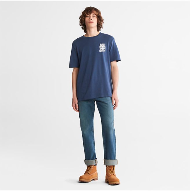 Мъжка тениска Refibra™ Technology T-Shirt for Men in Blue