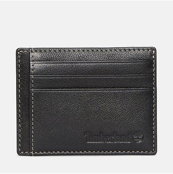 Мъжки картодържател Milled Card Wallet for Men in Black