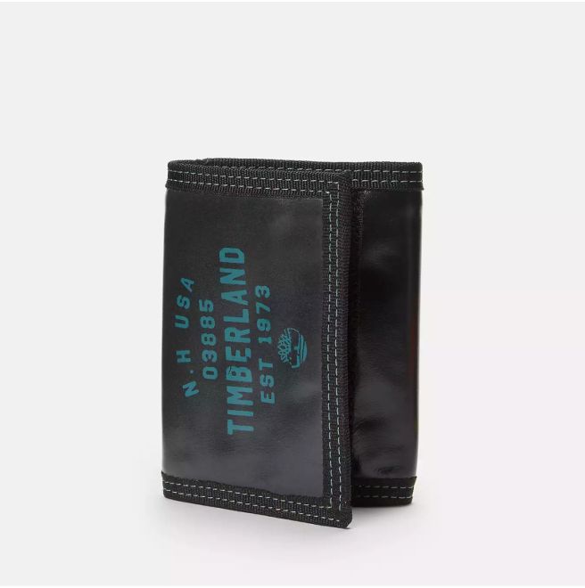 Мъжки портфейл Trifold Wallet in Black