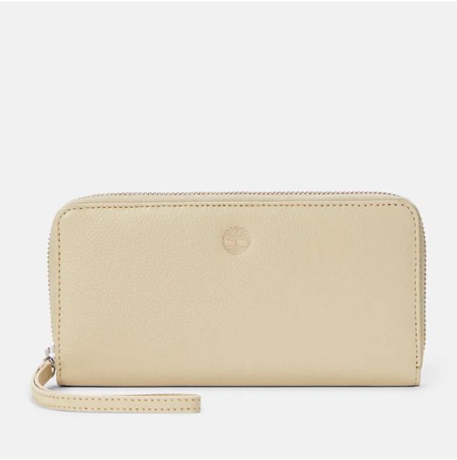 Дамско портмоне Leather Wallet for Women in Beige