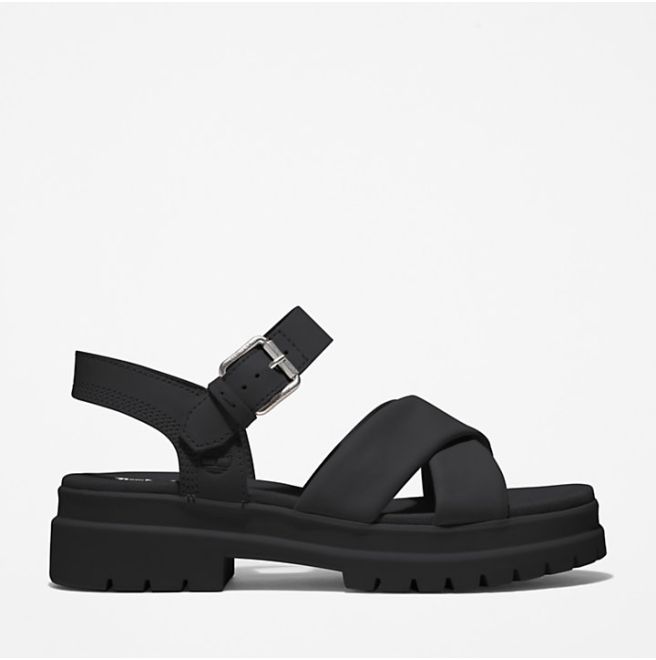 Дамски сандали London Vibe Ankle-strap Sandal for Women in Black