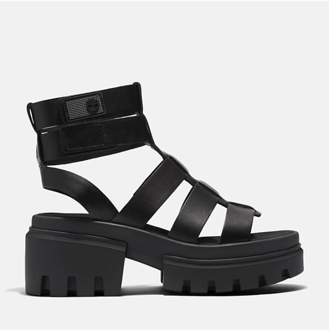 Дамски сандали Everleigh Ankle-strap Sandal for Women in Black