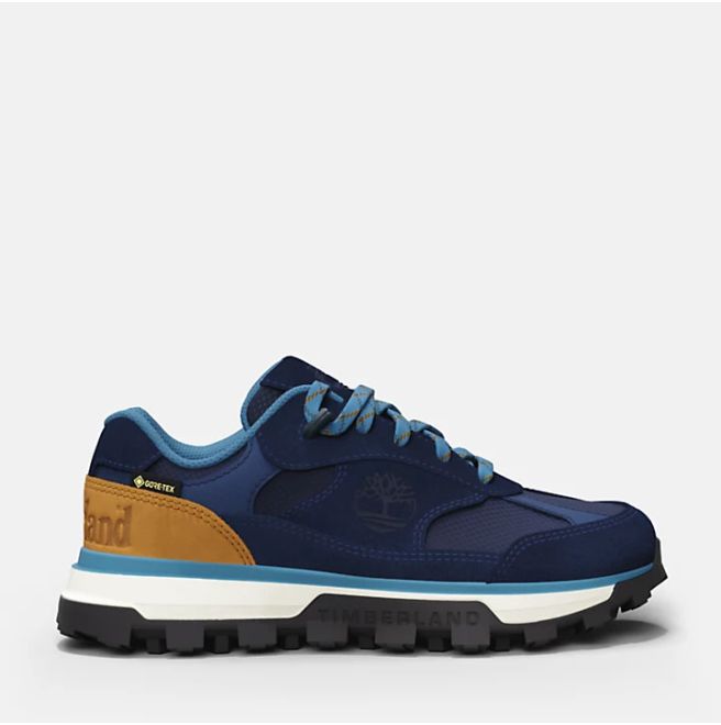 Юношески обувки Waterproof Trail Trekker Shoe for Junior in Dark Blue