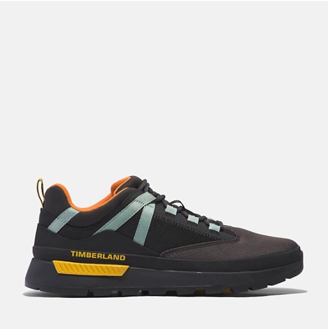 Мъжки обувки Euro Trekker Lace-Up Low Trainer for Men in Black/Yellow