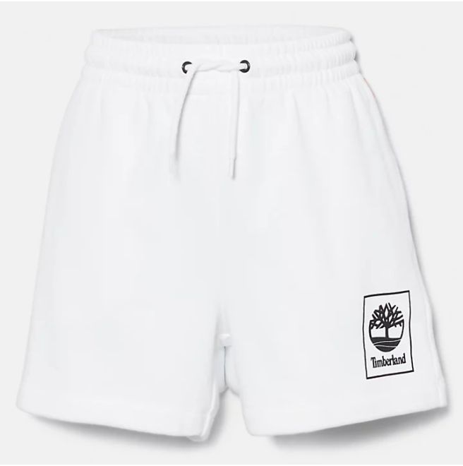 Дамски къс панталон Logo Pack Sweatshorts for Women in White