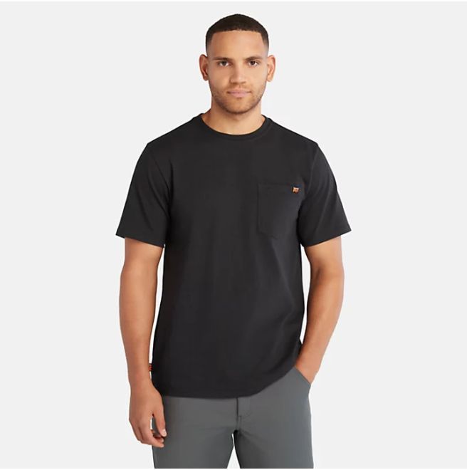 Мъжка тениска Timberland PRO® Core Pocket T-Shirt for Men in Monochrome Black