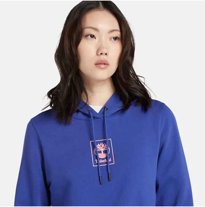Дамско горнище Small Stack Logo Hoodie for Women in Blue