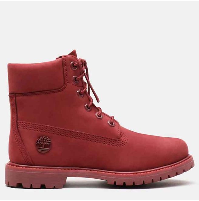 Дамски боти 6 Inch Premium Boot for Women in Red