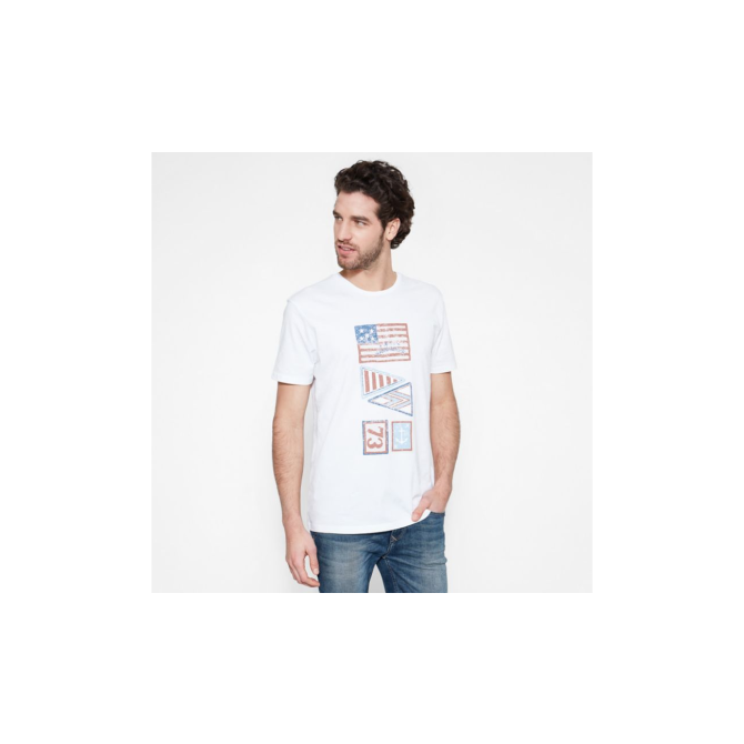 Мъжка тениска Eastham - Men's Printed T-Shirt 0YGFBТ11 02