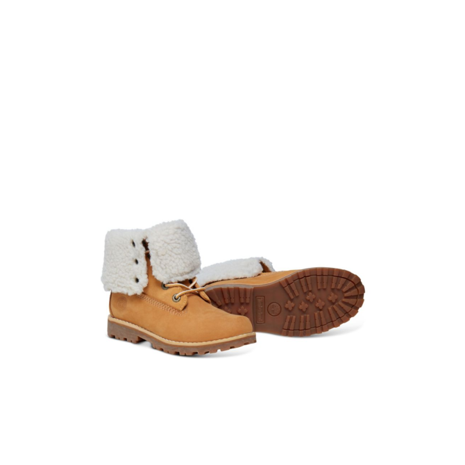 Детски боти Timberland® Authentics 6-inch Waterproof Shearling Boot Yellow 2236B 02