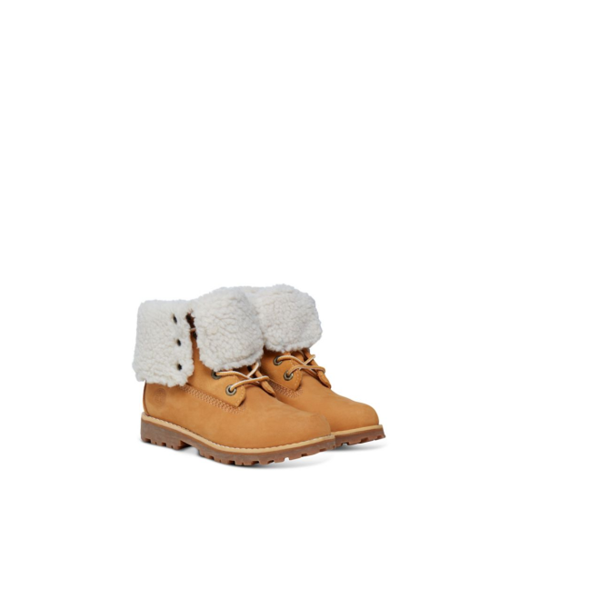Детски боти Timberland® Authentics 6-inch Waterproof Shearling Boot Yellow 2236B 03